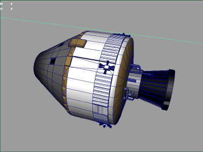 3d model ares 1 rocket - ARES 1 Rocket by Monkey Wrench